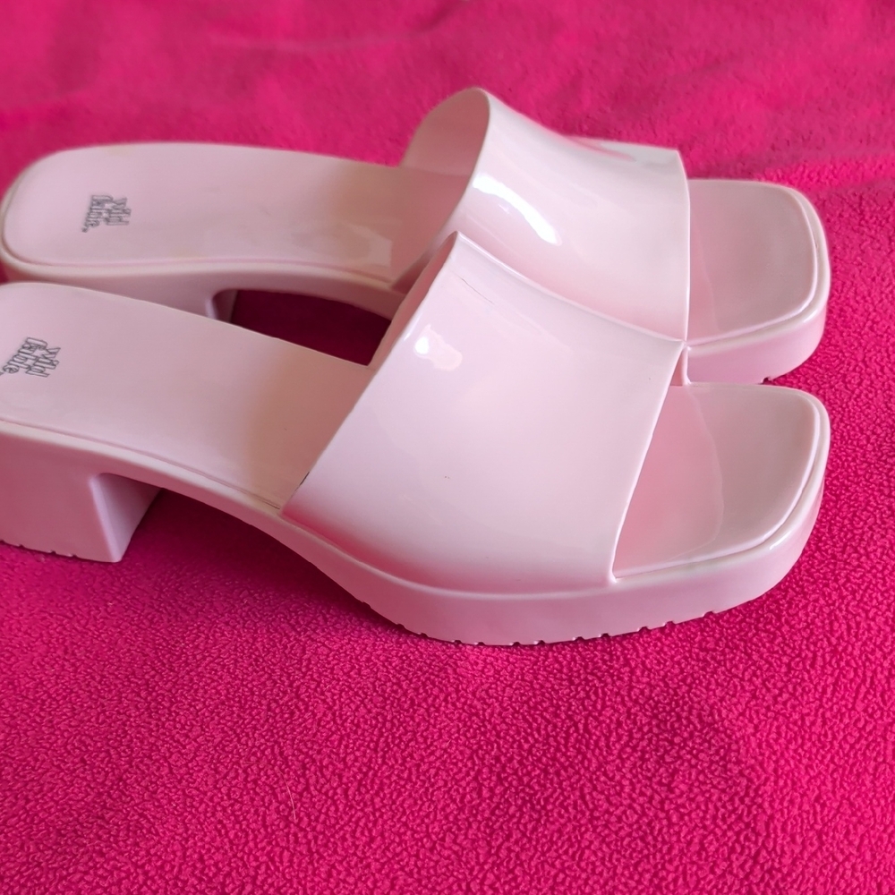 wild fable Pale Pink Jelly Slide Sandals - Picture 4 of 4